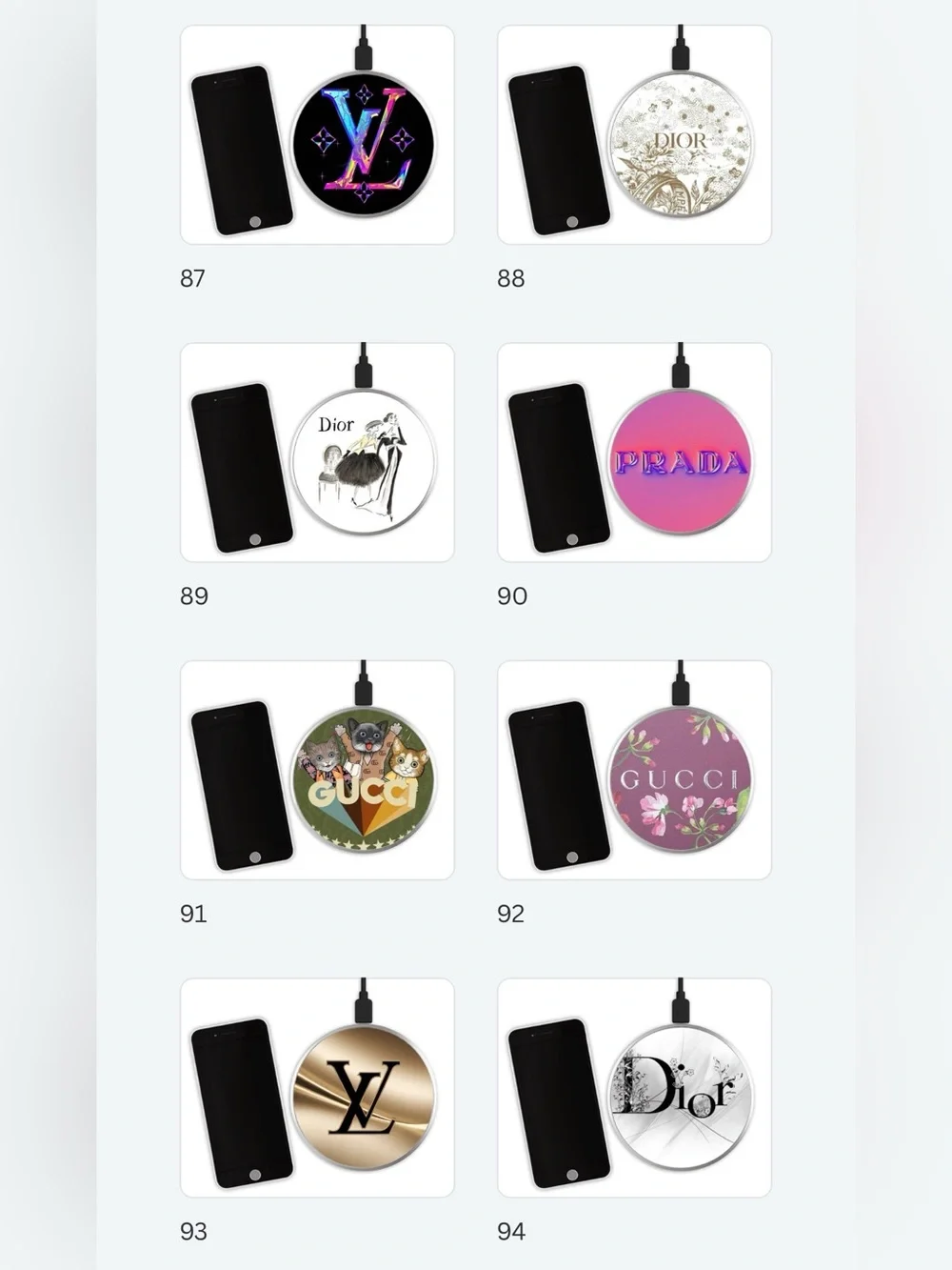 HANDMADE FASHION Mag Safe Wireless Phone Charger